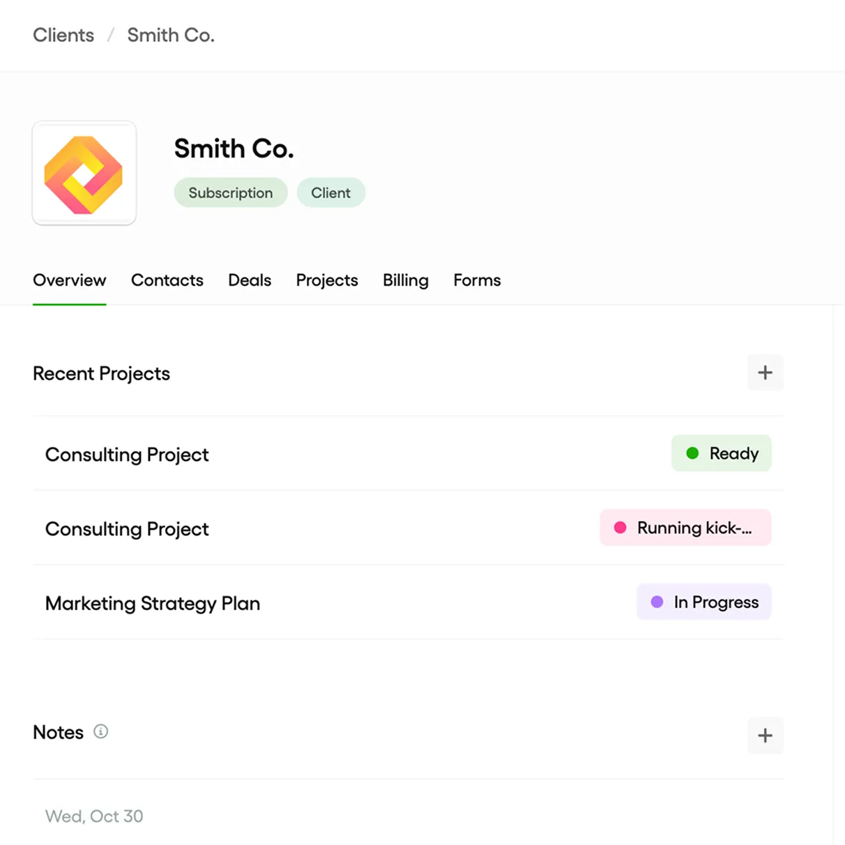 Client Management